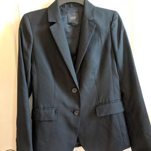J. Crew Super 120s black wool blazer size 2